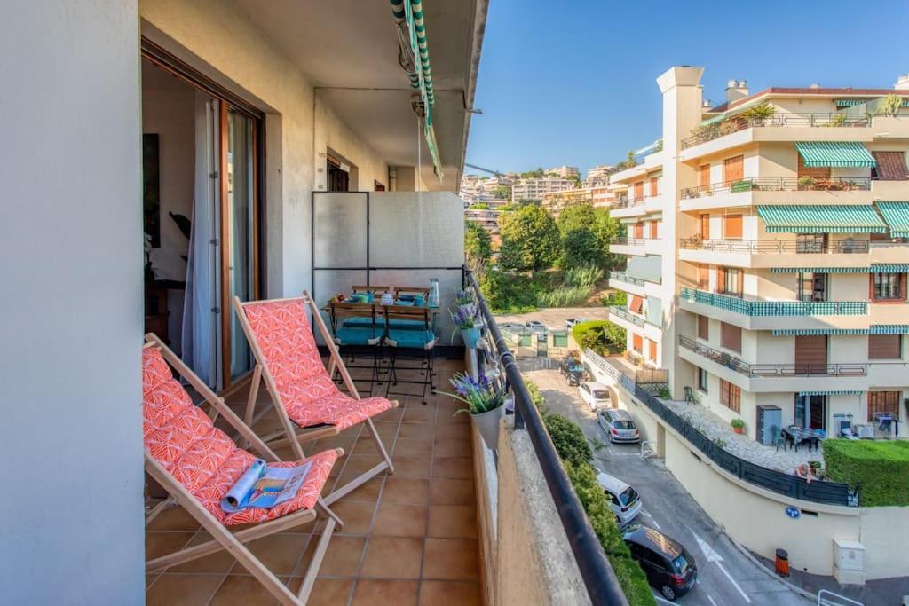 L45 Suite St Marguerite Sea View/ Balcon, Parking Wifi ニース エクステリア 写真
