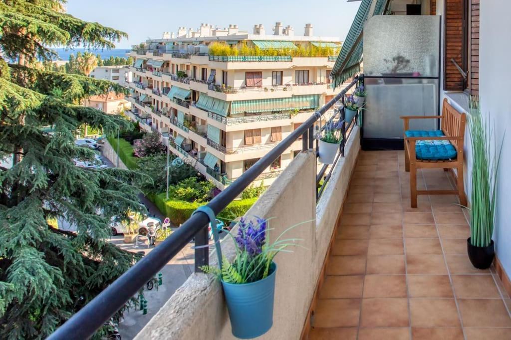 L45 Suite St Marguerite Sea View/ Balcon, Parking Wifi ニース エクステリア 写真